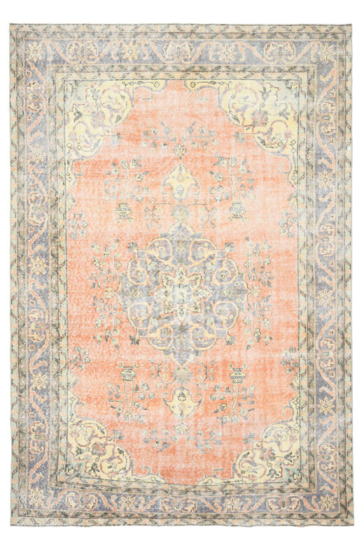 Handmade Vintage Anatolian Area Rug