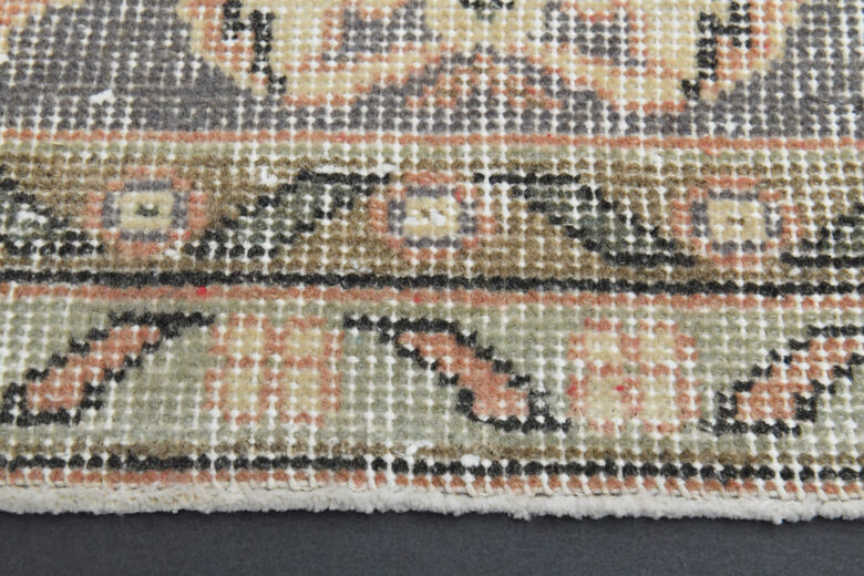 Handmade Vintage Anatolian Area Rug