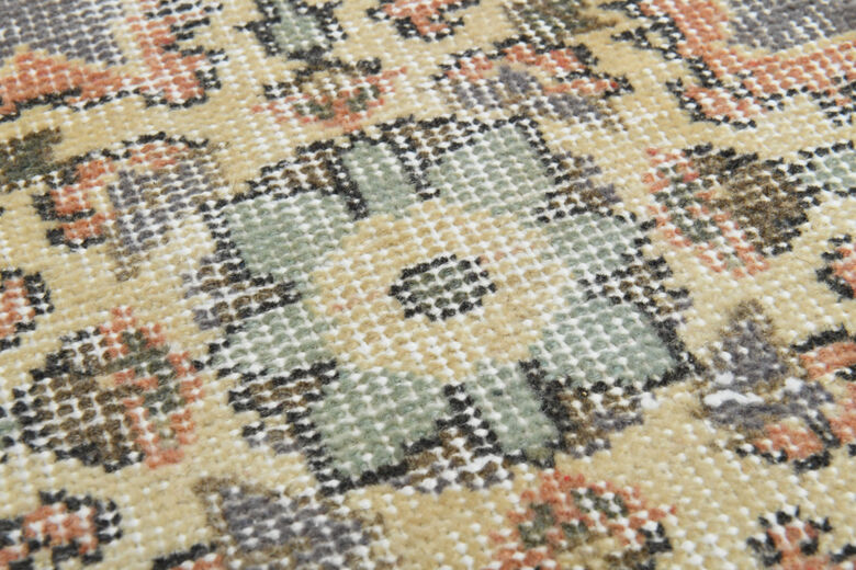 Handmade Vintage Anatolian Area Rug