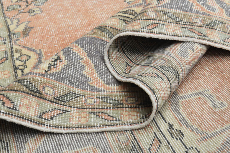 Handmade Vintage Anatolian Area Rug