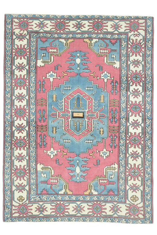 Handmade Vintage Turkish Area Rug