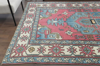 Handmade Vintage Turkish Area Rug - Thumbnail