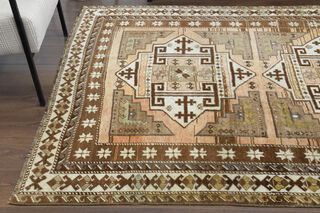 Handmade Vintage Area Rug - Thumbnail