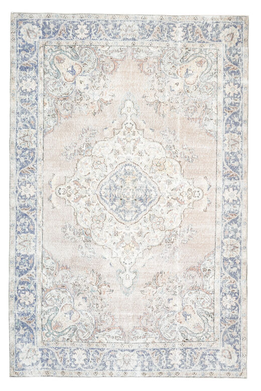 Faded Handmade Vintage Area Rug