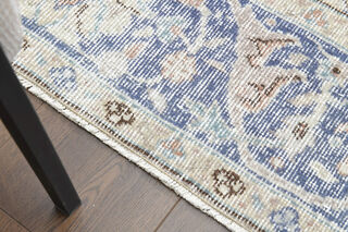 Faded Handmade Vintage Area Rug - Thumbnail