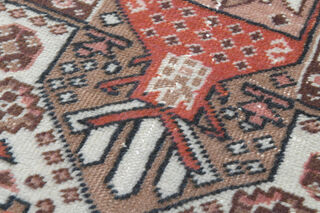 Handwoven Vintage Area Turkish Rug - Thumbnail