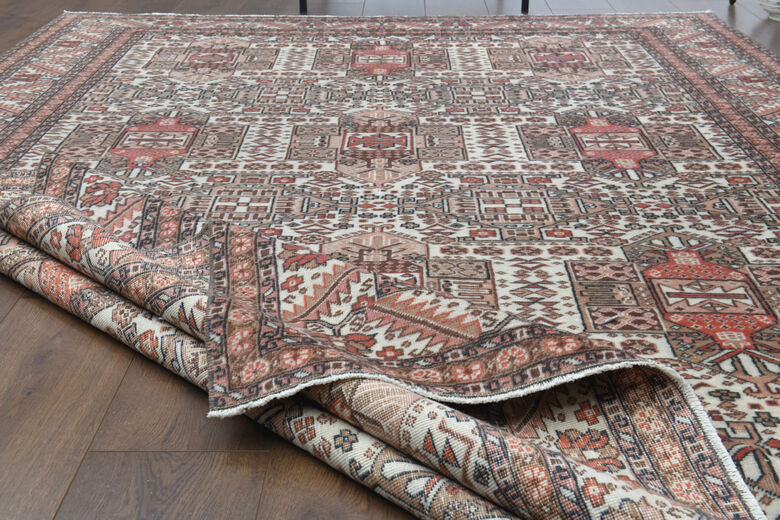Handwoven Anatolian Vintage Area Turkish Rug