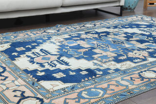 Original Oushak Vintage Rug - Thumbnail