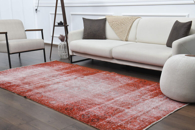 Vintage Distressed Rug