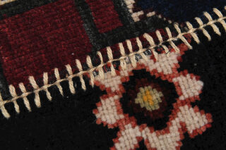 Handmade Vintage Patchwork Area Rug - Thumbnail