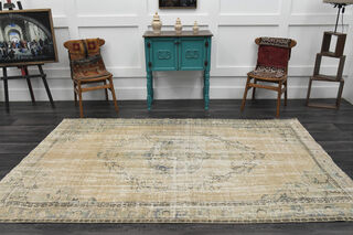 Handmade Vintage Area Rug - Thumbnail