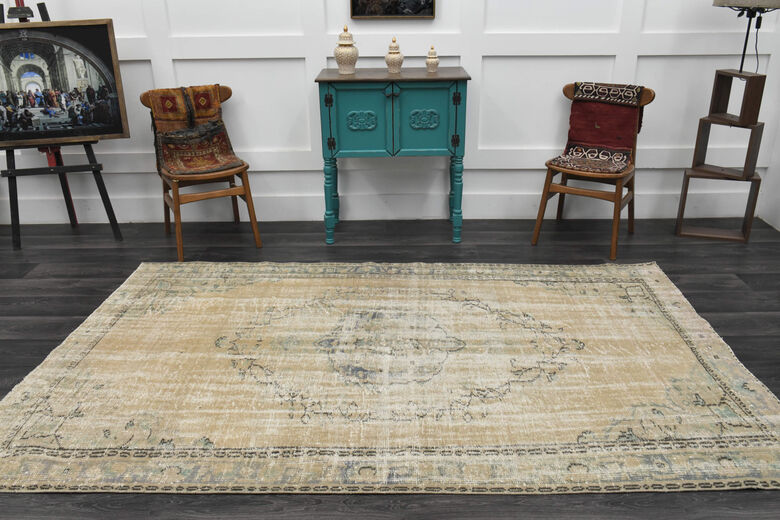 Handmade Vintage Area Rug