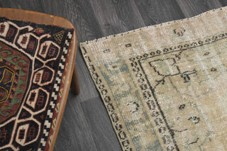 Handmade Vintage Area Rug - Thumbnail