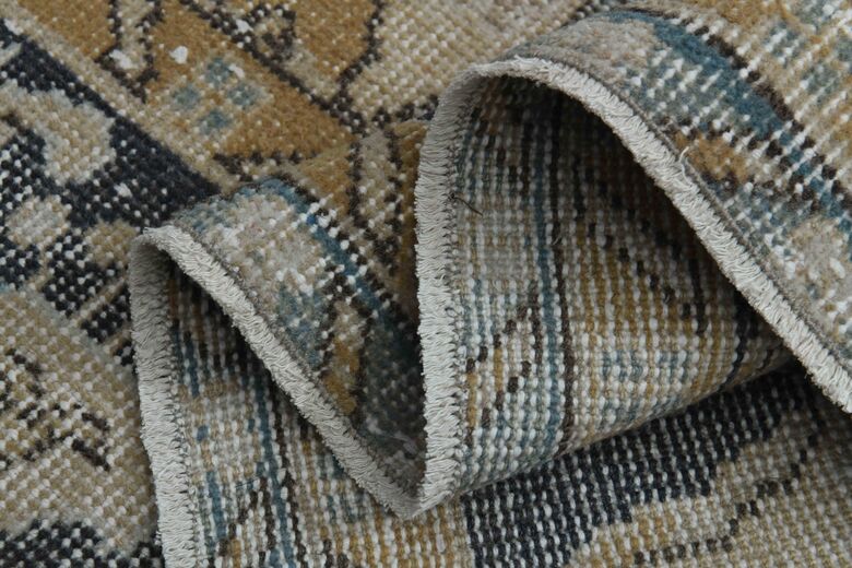 Medallion Vintage Area Oushak Rug