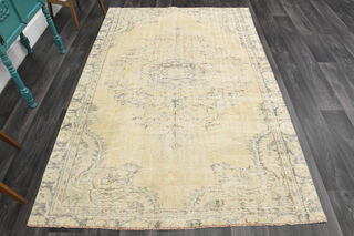 Handmade Vintage Area Rug - Thumbnail