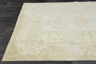 Handmade Vintage Oushak Area Rug - Thumbnail