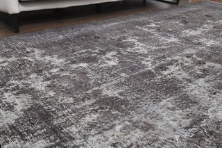 Distressed Vintage Large Area Rug - Thumbnail