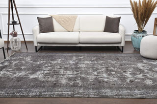 Distressed Vintage Large Area Rug - Thumbnail