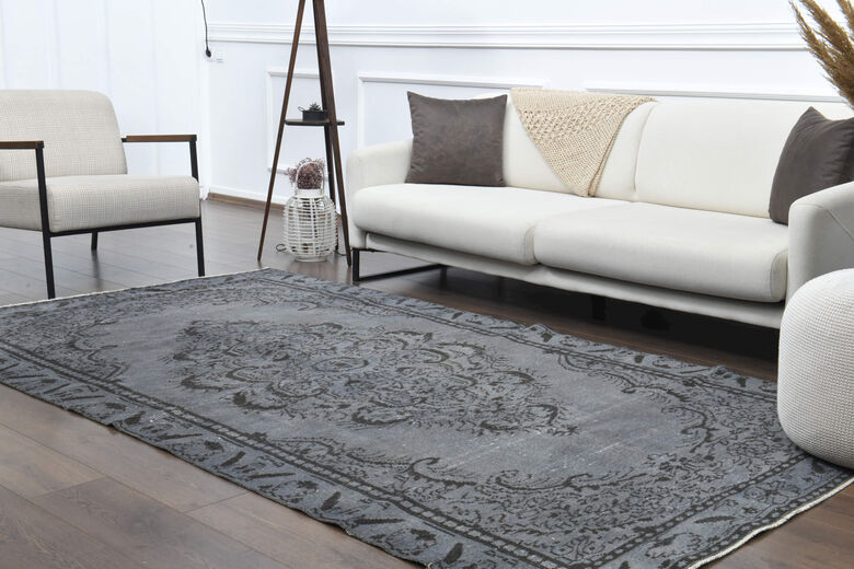 Gray Oriental Area Anatolian Rug