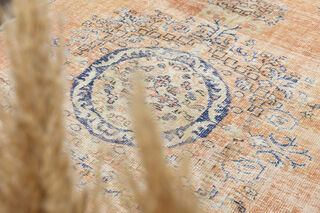 Handmade Vintage Area Anatolian Rug - Thumbnail