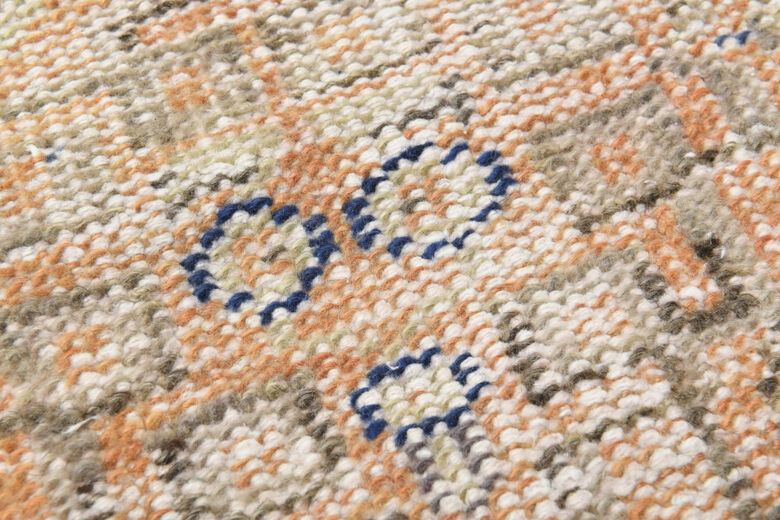Handmade Vintage Area Anatolian Rug