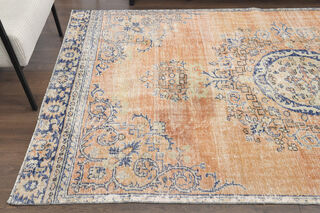 Handmade Vintage Area Anatolian Rug - Thumbnail