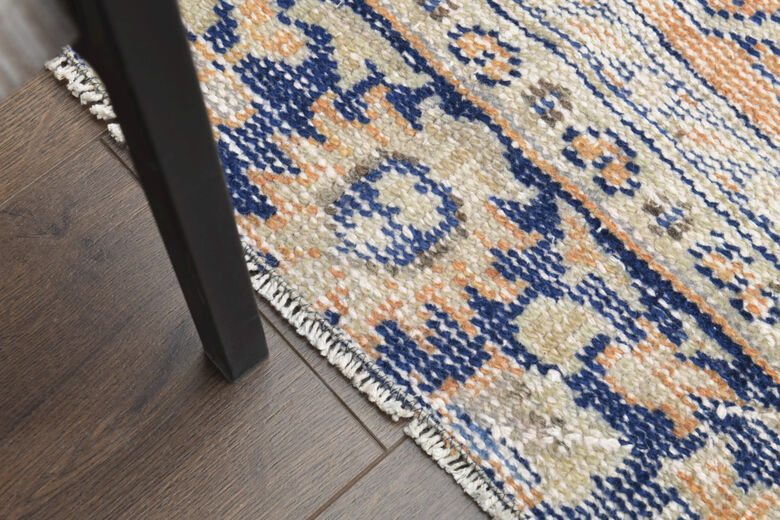 Handmade Vintage Area Anatolian Rug
