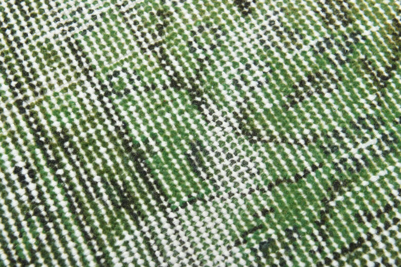 Green Vintage Distressed Area Rug