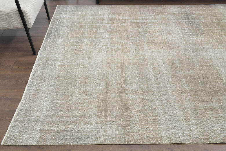 Handmade Vintage Neutral Area Rug