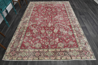 CRIMSON Handmade Vintage Area Rug - Thumbnail