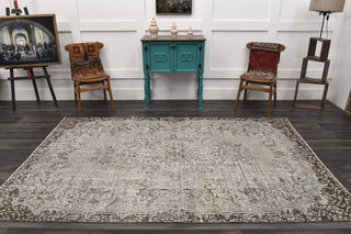 Handmade Vintage Area Rug - Thumbnail