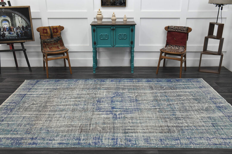 Antique Anatolian Turkish Area Rug