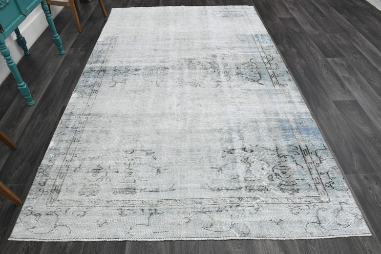 Distressed Vintage Rug