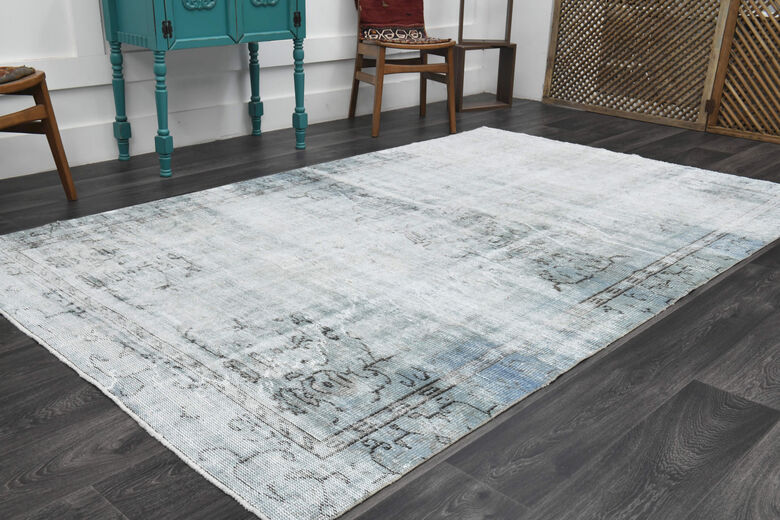 Distressed Vintage Rug