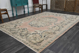 Handmade Vintage Area Rug - Thumbnail