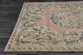 Handmade Vintage Area Rug - Thumbnail