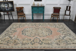 Handmade Vintage Area Rug - Thumbnail