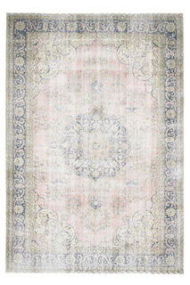 Handmade Vintage Oriental Area Rug - Thumbnail