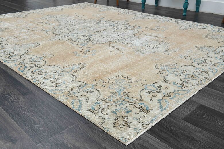 Antique Natural Area Anatolian Rug