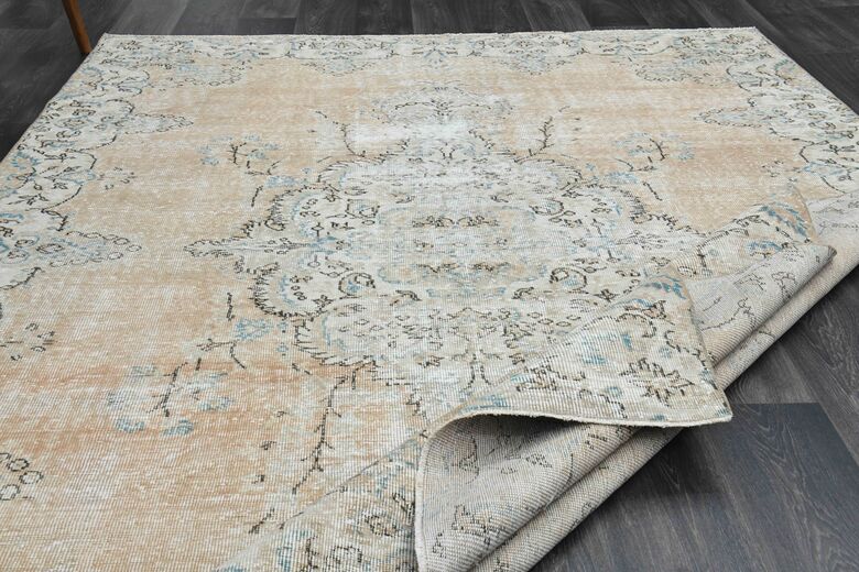 Antique Natural Area Anatolian Rug