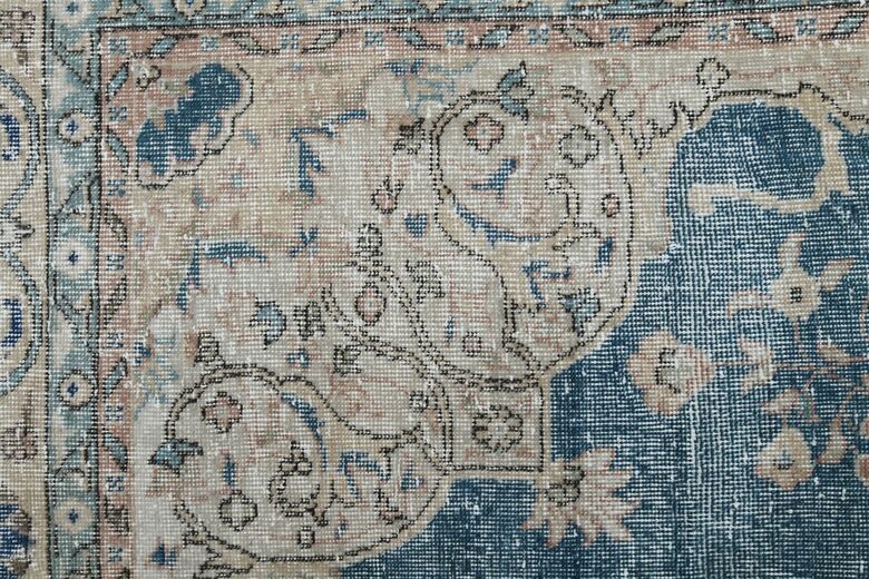 Handmade Vintage Area Oushak Rug