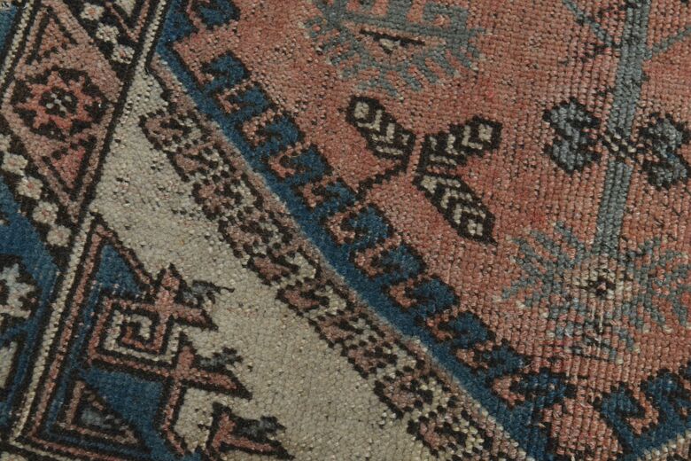 Vintage Turkish Milas Rug