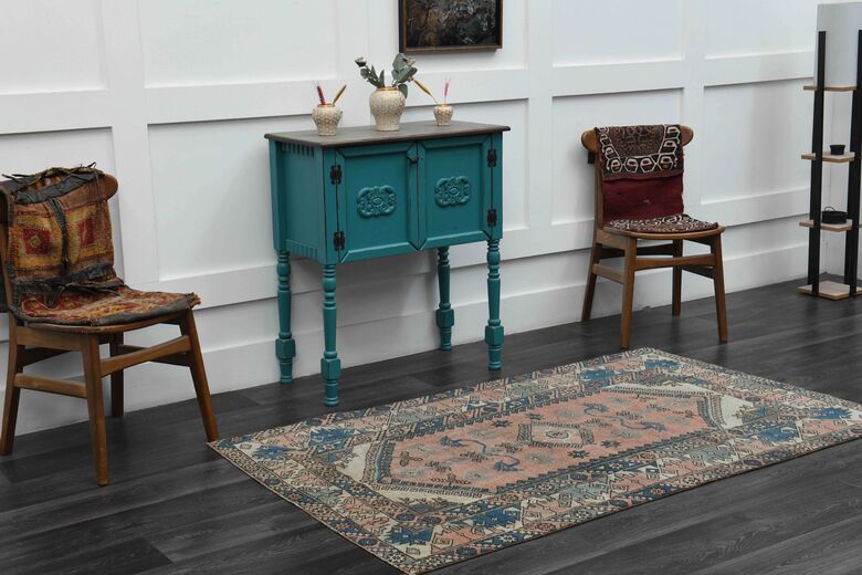 Vintage Turkish Milas Rug
