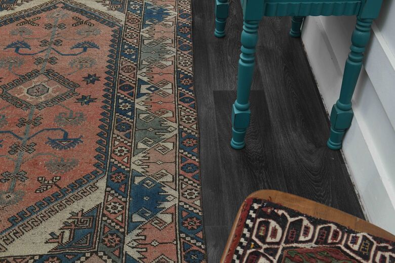 Vintage Turkish Milas Rug