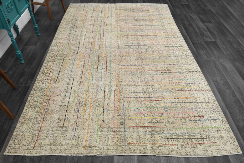 Vintage Turkish Custom Hereke Rug