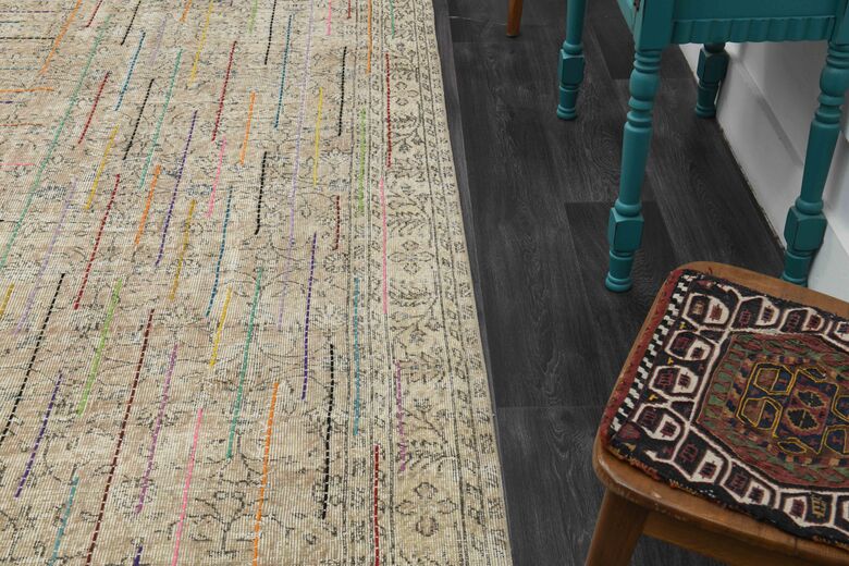 Vintage Turkish Custom Hereke Rug