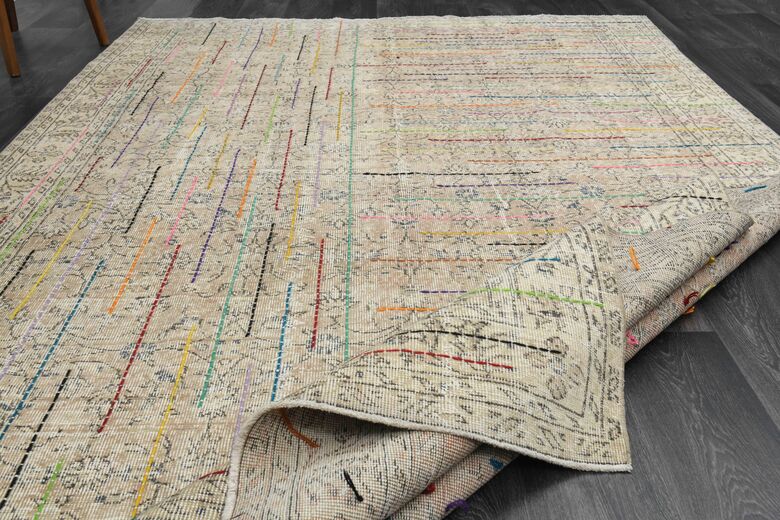 Vintage Turkish Custom Hereke Rug