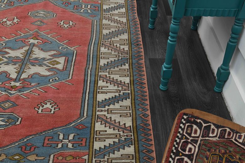 1980's Milas Turkish Wool Rug
