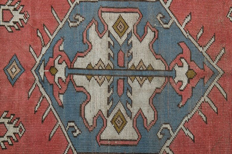 1980's Milas Turkish Wool Rug