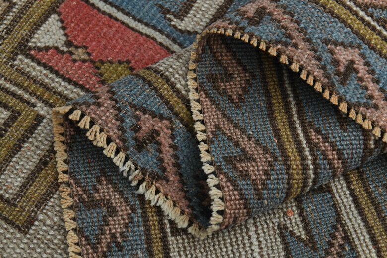 1980's Milas Turkish Wool Rug